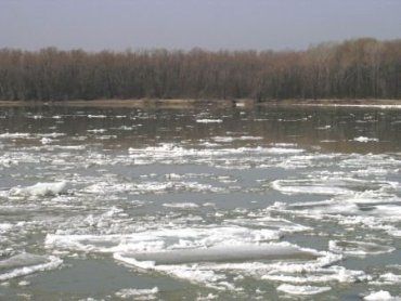 На реках Уж, Тиса и Латорица повышение уровней воды и ледоход