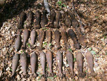 Пиротехники изъяли боеприпасы из почвы, в которой те пролежали более 70 лет