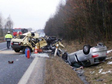 Авария на Соколовске в Чехии