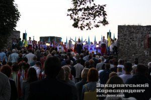 Празднование в Ужгороде началось в 6:00 утра