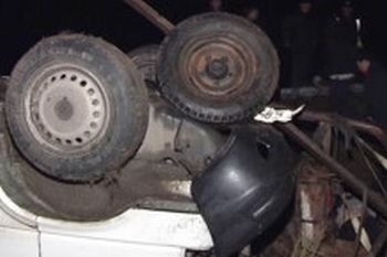 Авария произошла около села Береговое Мостиского района