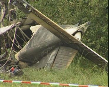 В Чехии разбился малый самолет, оба пилота погибли