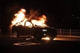 За ночь в Ужгородском районе загорелось два авто