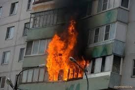 Пожар произошел в квартире на улице Челискинцев