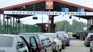 На границе с Польшей в очередях стоят более 500 автомобилей