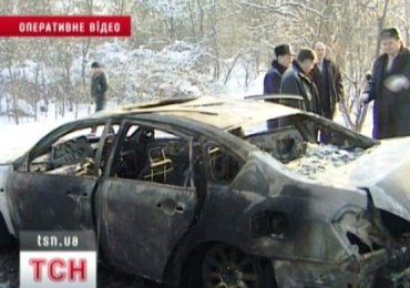 20 января нашли в сожженной машине под Киевом нашли обгоревшее тело