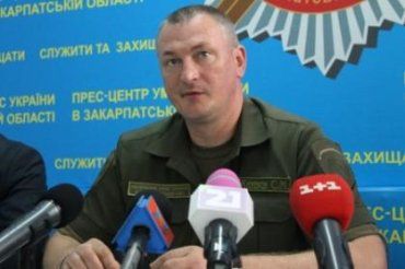 Начальник закарпатской милиции Сергей Князев