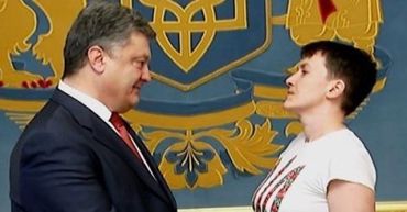 Савченко заявила, что встречу назначил сам Порошенко