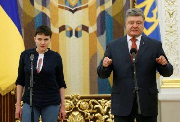 "Мы с вами не достаточно близки" - от ворот-поворот первым лицам от Савченко