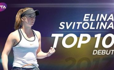 Еліна Світоліна попала у десятку рейтингу WTA