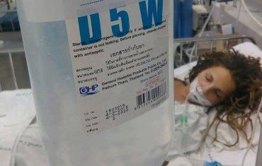 В реанимацию местного госпиталя в попала 29-летняя Юля Миронова из Мукачево