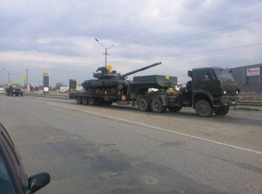 Скопление российских войск на границах Украины