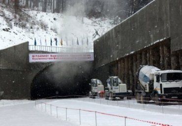 Второй этап строительства двухпутного Бескидского тоннеля