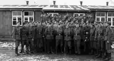 Роман Шухевич со своим батальоном в рядах СС