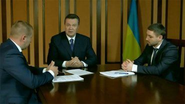 На видео Янукович уверяет, что никто не давал приказа о расстреле Майдана